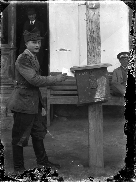 Soldat cu scrisoare